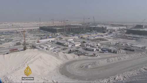 卡塔尔最大的储水设施