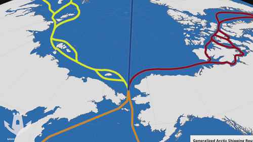 俄罗斯欲建北海航线取代苏伊士运河