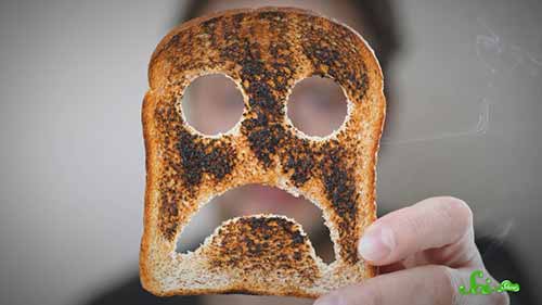 烤焦的面包对人体有害吗