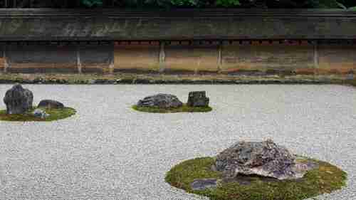 日本龙安寺花园